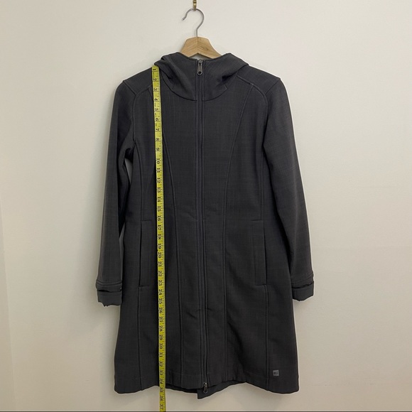 MEC | Charcoal Heather Duster Fleece Lined Coat - Picture 9 of 12